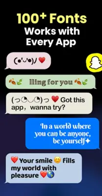 Fonts Keyboard & Emoji android App screenshot 6